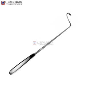 DESCHAMPS Aguja Blunt Right Instrumento quirúrgico Premium para ligadura segura y precisa Instrumento médico de paso - Product Image 4