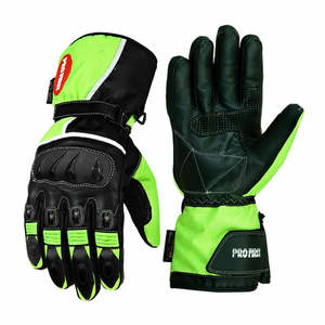 Moto Montar Protección completa para los dedos Pantalla táctil Motocross Deportes al aire libre Motocicleta Guante de cuero Guantes Para Moto - Product Image 4