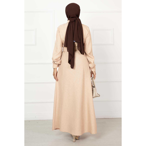 Perla detallada camisa cuello vestido de piedra - Product Image 5