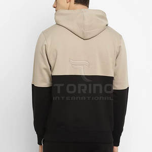 เสื้อมีฮู้ดของผู้ชายผ้าฝ้าย100% ผสมดีไซน์ใหม่ธรรมดาสีพื้นชุดใส่สบายสไตล์ล่าสุดสำหรับฤดูหนาว - Product Image 4