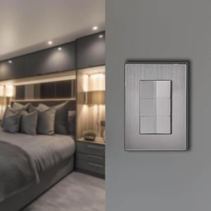 สวิตช์สแตนเลส, MXIIX-005, 5 ชิ้น, สวิตช์ x3, 125-250VAC, 10A, 50/60Hz, สีเงิน, สแตนเลส/พีซี - Product Image 6