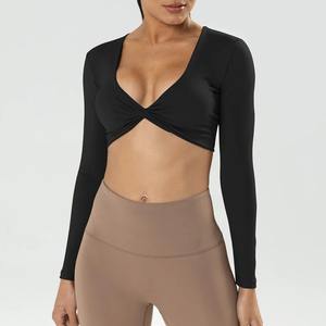 Ropa deportiva para mujer, conjunto de Yoga, chándal de gimnasio de cintura alta y Sujetador deportivo, trajes de entrenamiento para Fitness, ropa deportiva de 2 piezas - Product Image 3