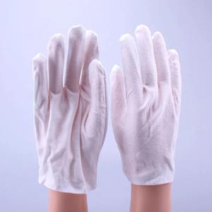 ถุงมือไนลอนตรวจสอบ perlon คุณภาพสูงน้ำหนักเบาระบายอากาศได้ดีทนทานสำหรับการจัดการที่แม่นยำทุกวันถุงมือข้อมือปลอดภัย - Product Image 4