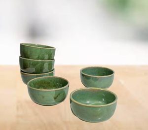 Bol en céramique à texture unique pour une salle à manger et une cuisine élégantes, bol en céramique léger, facile à transporter et à laver - Product Image 3