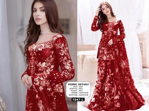 Salwar Kameez de Alta Calidad con Bordado Propio, Estilo Pakistaní, para Bodas, Fiestas y Actividades al Aire Libre - Product Image 3