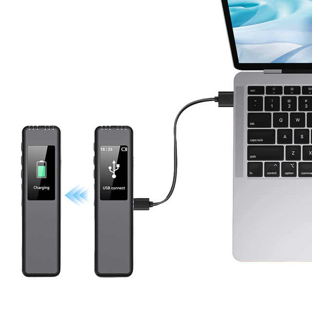 Factory Wholesale 7 Levels Recording Gain Custom Usb Mp3 Voice Recorders in China
