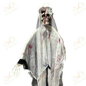 NED realistico in lattice <span class=keywords><strong>Horror</strong></span> figure di cera a grandezza naturale di <span class=keywords><strong>Zombie</strong></span> e statue di fantasmi che vendono per le esposizioni della casa stregata di Halloween - Product Image 6