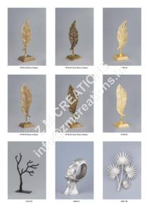 Jarrón de escultura de Metal de Color antiguo personalizable, decoración de escritorio de Villa de Hotel de gama alta, decoración de centros de mesa de lujo para el hogar - Product Image 6