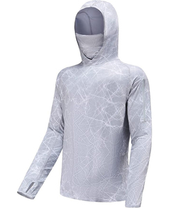 เสื้อแจ็กเก็ตมีฮู้ดเสื้อตกปลาแขนยาวระบายอากาศได้ดี - Product Image 1