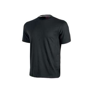 Vêtements de sécurité réfléchissants U-POWER Road Black Carbon T-shirt en jersey polycoton Multi-Pack - Product Image 1