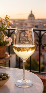 Set di 6 calici da vino da 50 cl (17 fl oz) in vetro trasparente con stelo e base, stile Country. Abbellisci la tua tavola con eleganza discreta. - Product Image 5