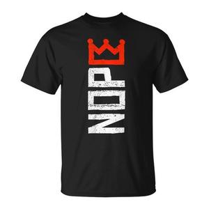 T-Shirt Promozionale Verticale con Scritta 'No Kings Protest Sign' - Product Image 1