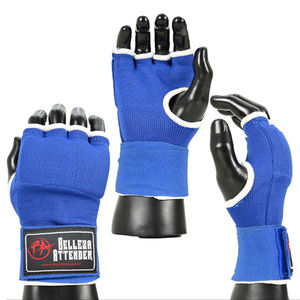 Gants de boxe demi-doigts en PVC respirants et légers, personnalisables, fermeture à lacets, entraînement Sanda, MMA, combat - Product Image 6