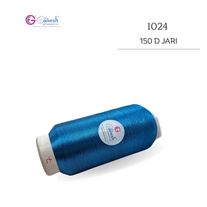 Fil à broder haute ténacité 150D avec fil métallique de type S ST 1024, antibactérien et anti-UV, en polyester/métallique - Product Image 2