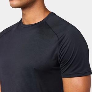 Camisetas Deportivas para Hombre, Corte Ajustado, Transpirables, 180g, Algodón y Elastano, Secado Rápido, Color Sólido - Product Image 5