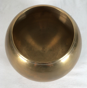 Pot de fleurs rond en laiton antique personnalisé, magnifique, fait à la main, martelé, pour l'intérieur et l'extérieur, pour la décoration de la maison et du jardin - Product Image 3