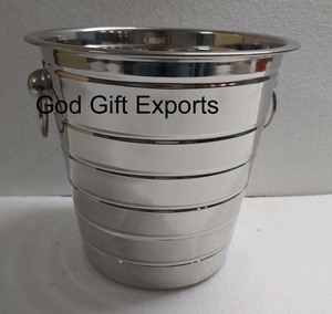 ถังน้ำแข็งสแตนเลสถังแชมเปญทนทานสำหรับถังน้ำแข็งแชมเปญแบบพกพา - Product Image 2