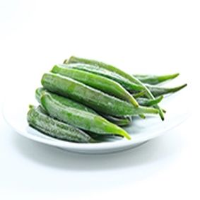 OKRA CONGELÉ IQF ENTIER ET COUPES 3-5CM | GRADE A VIETNAM EXPORT - Product Image 2