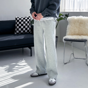 Pantalons de jogging décontractés en coton pour hommes HOOR, doux et confortables, pantalons de survêtement pour tous les jours, style coréen, 4 couleurs, taille M à 3XL - Product Image 2