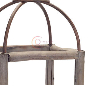 Linterna grande hecha con madera para el hogar, restaurante y Hotel, Material de calidad superior, tarro de vela único - Product Image 3