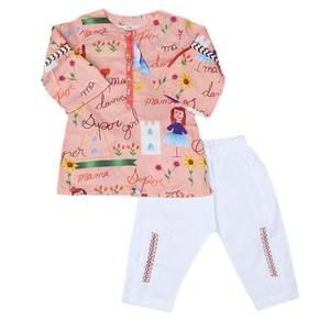 Conjunto de 2 Piezas para Bebés Niñas - Color Durazno - Product Image 4