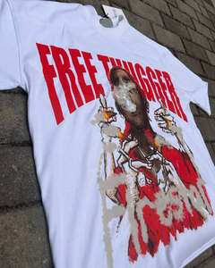 Ropa Diseño personalizado gráfico e impresión camiseta unisex Gym Wear Tallas grandes camiseta Heavyweight 100% algodón de gran tamaño - Product Image 5