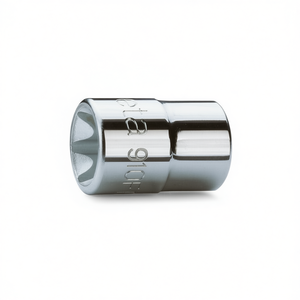 Chiavi a Bussola Quadrate Femmina Cromate da 3/8'' per Viti con Profilo Torx - Product Image 2