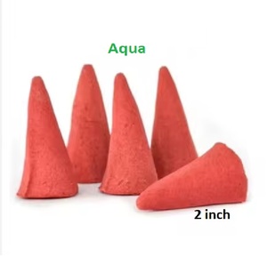 Cônes d'encens Aqua naturels Fourniture en gros de cônes d'encens de meilleure marque (rouge) - Product Image 1