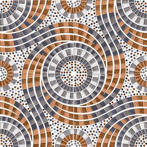 Serie Punch Azulejos compuestos de cerámica de terracota 300x300mm Calidad de diseño de piso rústico - Product Image 5