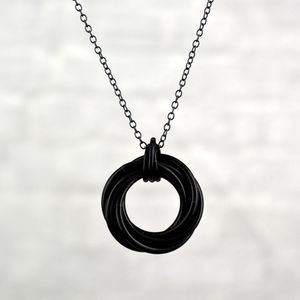 New <b>Fashion</b> Stainless Steel Adjustable Chain Necklace with Silver Chain Best Gift for Anniversary for Your Love's - Product Image 2