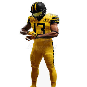 Uniforme de football américain à séchage rapide pour hommes et femmes 100% uniforme de football américain en polyester - Product Image 1