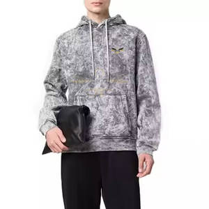 Qualité supérieure Sweats à capuche délavés à l'acide pour hommes grande taille Vêtements pour hommes sweats à capuche délavés à l'acide - Product Image 6