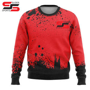 Sweatshirts à capuche unisexe poids lourd pour hommes Marque d'usine Design de luxe Sublimation Saison d'hiver Logo avant de haute qualité - Product Image 3