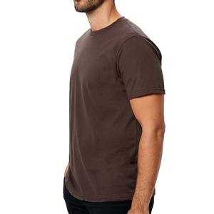Venta al por mayor de camisetas en blanco, camisetas de algodón personalizadas, camisetas elásticas de algodón para hombre, camisetas de algodón Multipack - Product Image 2