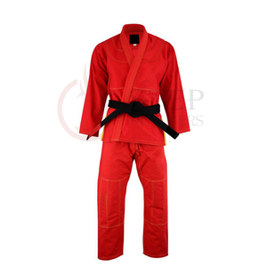 ชุดยูนิฟอร์มยูโดผ้าฝ้าย,เครื่องแบบ Bjj เครื่องแบบสีเหลือง - Product Image 6