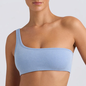 Sujetador deportivo de alta elasticidad para mujer para entrenamiento activo, sujetador transpirable de talla grande para Fitness para Yoga, correr, deportes, estilo Simple - Product Image 1