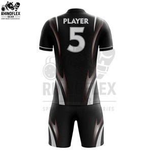 Uniformes de volley-ball unisexes légers et respirants, haute qualité, 100% polyester, faible MOQ, uniformes de volley-ball personnalisés - Product Image 2