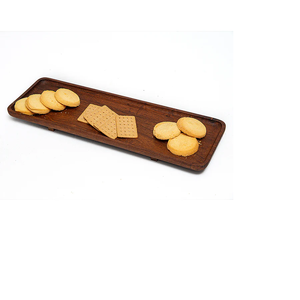 Bandeja DE SERVICIO DE MADERA Náutica de 3 niveles con soporte para servir nueces, patatas fritas, galletas, dulces y uso de desayuno para cocina y restaurante - Product Image 3