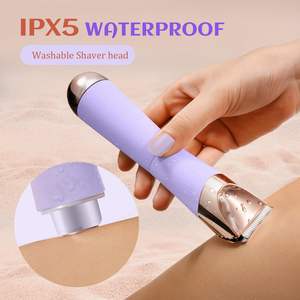 Rasoir électrique pour femmes 2-en-1, mini épilateur sans fil humide/sec, étanche IPX7 pour le visage, le bikini, les jambes, les bras, le corps - Product Image 3
