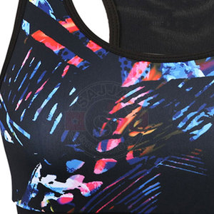 Gym Wear Latest Design 2022 Customized Logo Printing Breathable Cheap Price Women Sports <b>Bra</b> Available In Different Colors - Product Image 5
