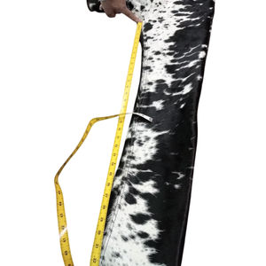 Pantalones de Cuero Vacuno de Primera Calidad al por Mayor, Pantalones de Cuero Vacuno de Cintura Alta, Color Sólido, Teñido Liso - Product Image 4