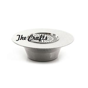 Calentador de tetera de Color dorado martillado de Metal, calentador Dallah para restaurante doméstico y utensilios de cocina de Hotel, calentador Dallah - Product Image 4