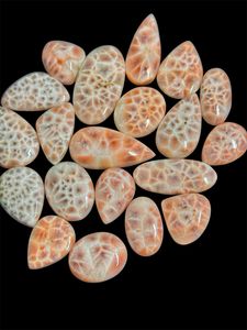 อัญมณีลาริมาร์สีชมพูธรรมชาติสำหรับ100% อัญมณีทรงหลังแบนขนาดต่างๆปรับเทียบขนาดได้ - Product Image 2