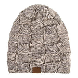 Bonnet pour homme – Prix de gros – Marque M&F – Bonnets d'hiver chauds de bonne qualité – Bonnets tricotés amples et épais - Product Image 4