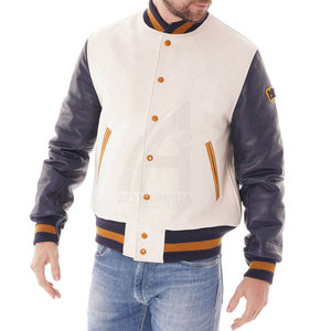Chaquetas de Invierno Ligeras de la Mejor Calidad a Bajo Precio de Alexandria Industries, Servicio OEM, MOQ Bajo, Chaquetas de Béisbol - Product Image 3