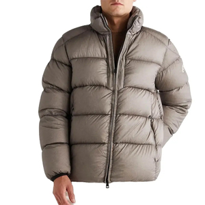 Hot Sale Custom Logo Fashion Style Woven <b>Packable</b> Padded Puffer <b>Jacket</b> Vest for Men With Your Own Logo - Product Image 3