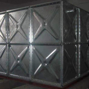 Acier galvanisé Réservoir d'eau de 10,000 litres Stockage industriel 7x5x2 Protection incendie 220v Voltage Machines de traitement de l'eau - Product Image 6