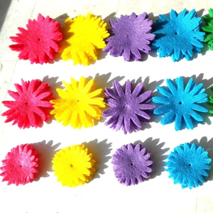 Meilleur matériau non tissé découpé au die, facile à travailler, en feutre fleuri, durable, extensible, biologique, certifié Oeko-Tex, de la marque Himalaya Crafters Delight - Product Image 1