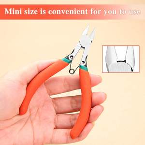 Coupe-fil de précision de haute qualité Ultra pour pinces coupantes latérales pinces fabrication de bijoux bricolage artisanat outils en acier au carbone - Product Image 4