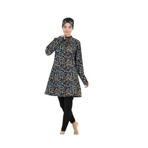 New Modest Swimwear for Muslim Women Eco-Friendly Quick Dry Spandex/Nylon Comfortable Long Sleeve <b>Hijab</b> Burka <b>Full</b> Coverage - Product Image 4